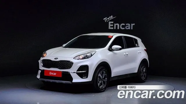 Kia Sportage The Bold 2021 Белый из Кореи