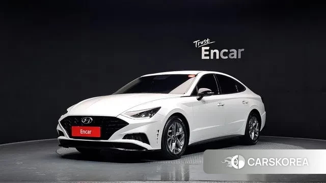 Hyundai Sonata (DN8) 2022 Белый из Кореи