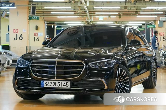 Mercedes-Benz S-Class W223 2021 Черный из Кореи