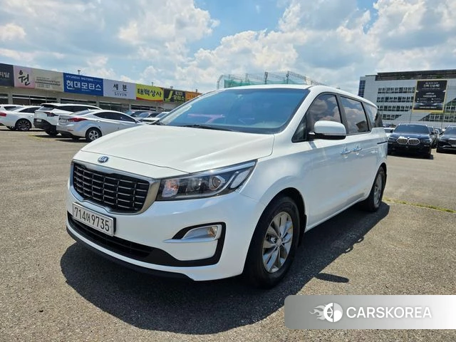 Kia The New Carnival 2020 Белый из Кореи