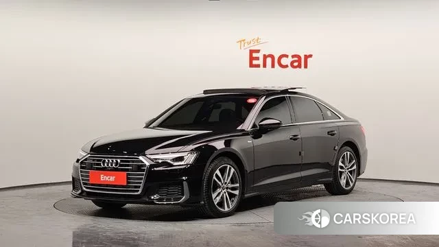 Audi A6 (C8) 2022 Черный из Кореи