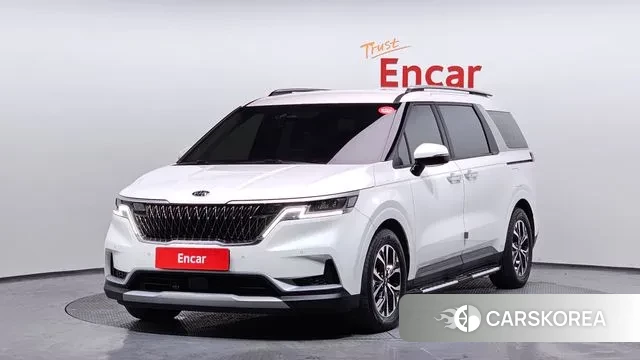 Kia Carnival 4th generation 2021 Белый из Кореи