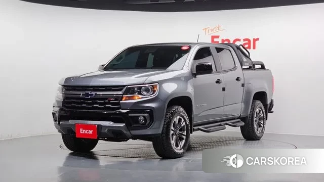 Chevrolet (GM Daewoo) Real New Colorado 2022 Серый из Кореи