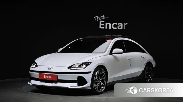 Hyundai Ionic 6 2022 Белый из Кореи