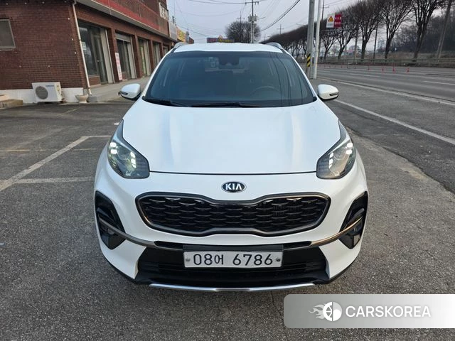 Kia Sportage The Bold 2019 Белый из Кореи