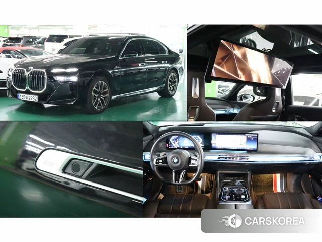 BMW 7 Series (G70) 2023 Черный из Кореи