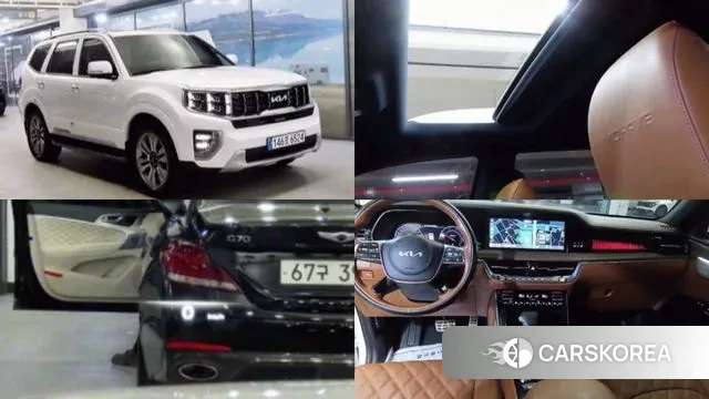 Kia Mohave Master 2023 Белый из Кореи