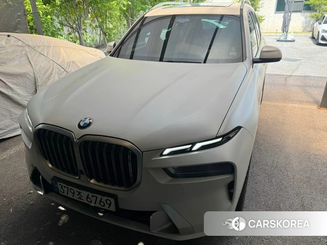 BMW X7 (G07) 2023 Белый из Кореи