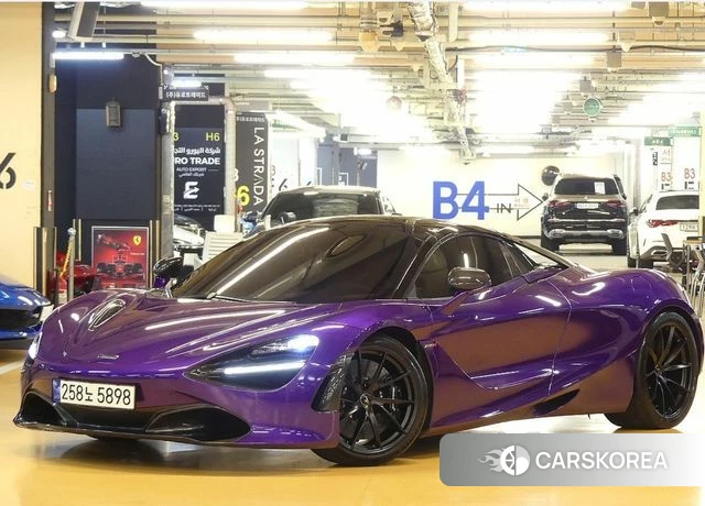 McLaren 720S 2020 Фиолетовый из Кореи