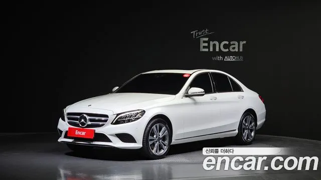 Mercedes-Benz C-Class W205 2020 Белый из Кореи