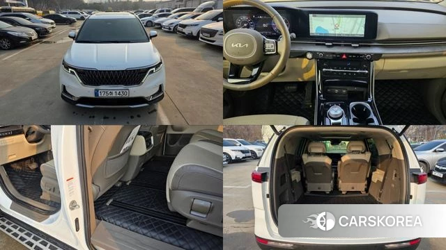 Kia Carnival 4th generation 2023 Жемчужный цвет из Кореи