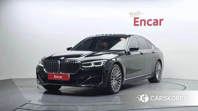 BMW 7 Series (G11) 2022 Черный из Кореи