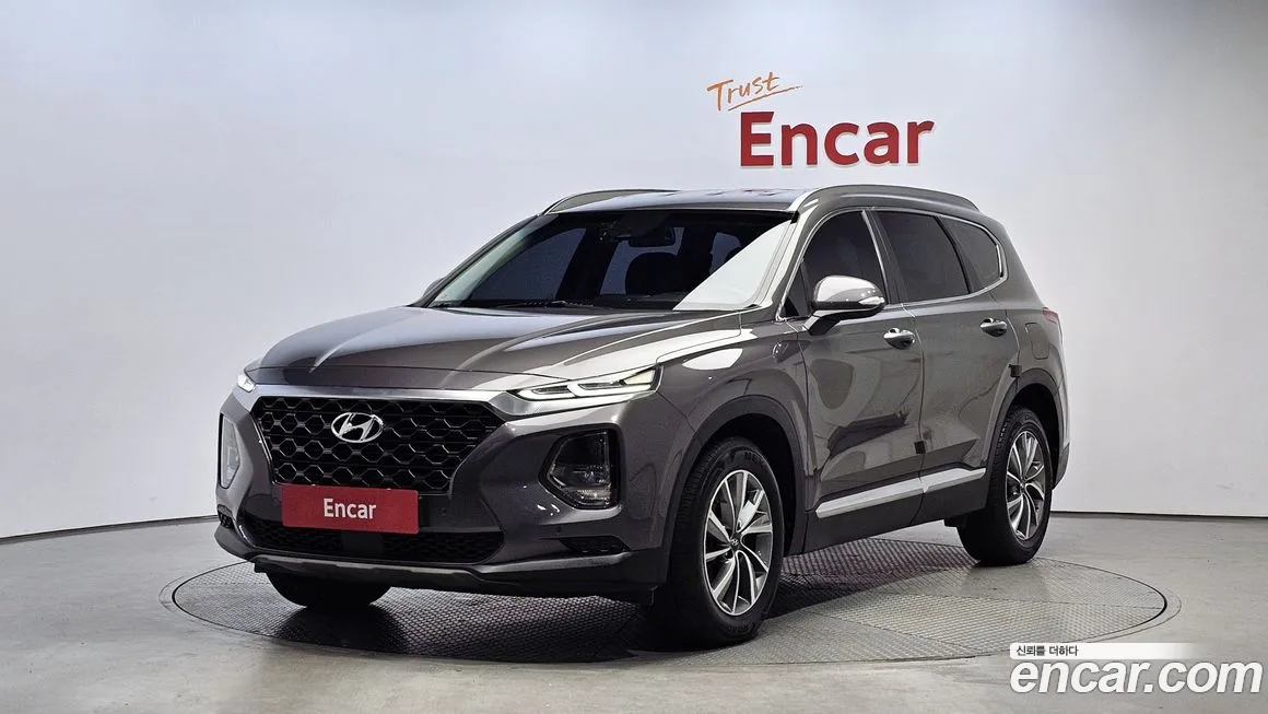 Hyundai Santa Fe TM 2019 Серый из Кореи