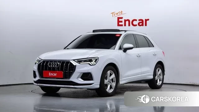 Audi Q3 (F3) 2020 Белый из Кореи