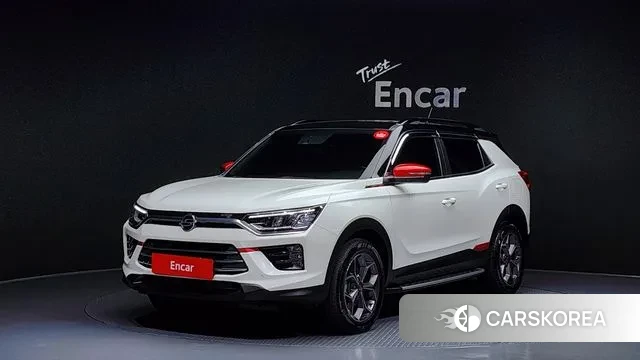Ssangyong Beautiful Korando 2021 Белый из Кореи