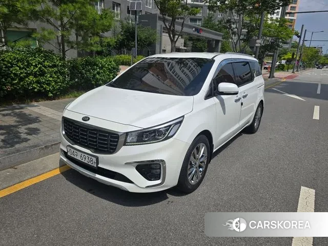 Kia The New Carnival 2019 Белый из Кореи