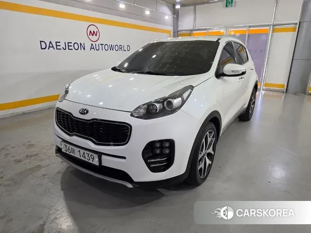 Kia Sportage 4th Generation 2018 Белый из Кореи