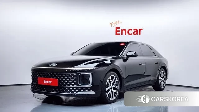 Hyundai Grandeur Hybrid (GN7) 2023 Черный из Кореи