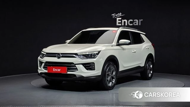 Ssangyong Beautiful Korando 2020 Белый из Кореи
