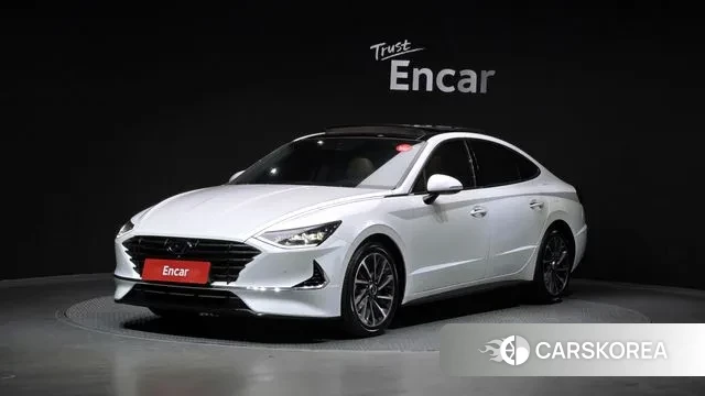 Hyundai Sonata (DN8) 2019 Белый из Кореи