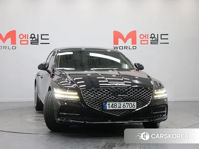 Genesis G80 (RG3) 2022 Черный из Кореи