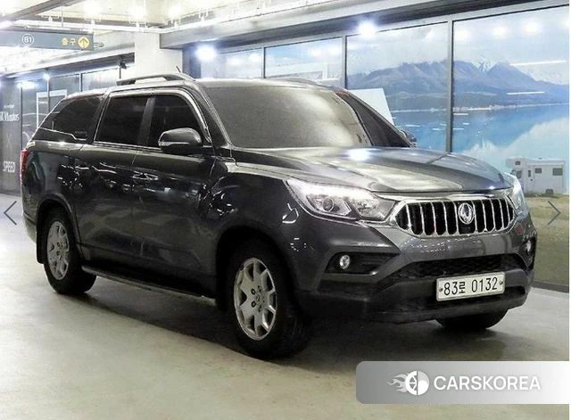 Ssangyong Rexton Sports 2018 Серый из Кореи
