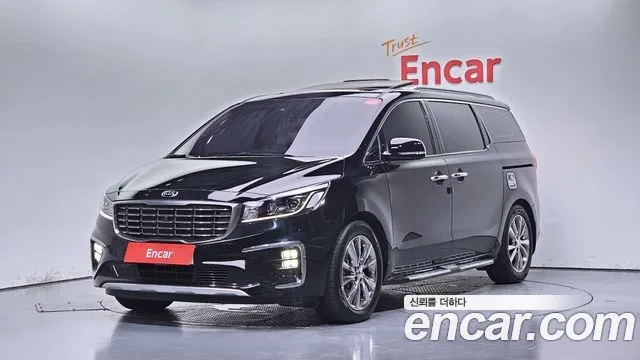 Kia The New Carnival 2018 Черный из Кореи