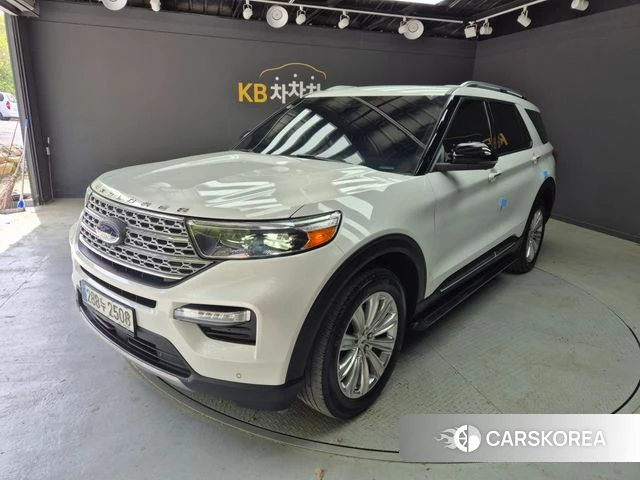 Ford Explorer 6th Generation 2021 Белый из Кореи