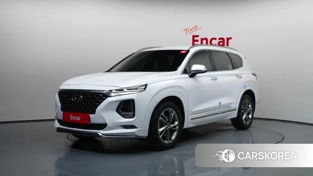 Hyundai Santa Fe TM 2019 Белый из Кореи