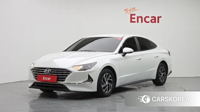 Hyundai Sonata Hybrid (DN8) 2021 Белый из Кореи