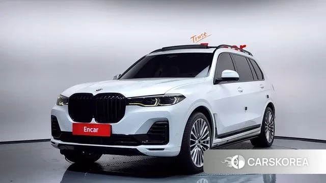BMW X7 (G07) 2022 Белый из Кореи