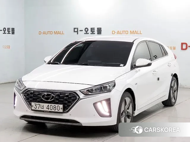 Hyundai The New Ionic Hybrid 2019 Белый из Кореи