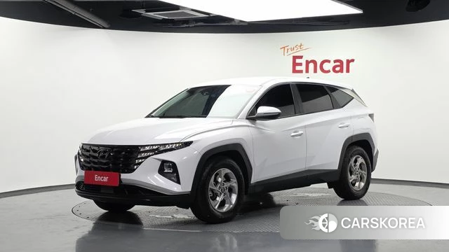 Hyundai Tucson (NX4) 2021 Белый из Кореи