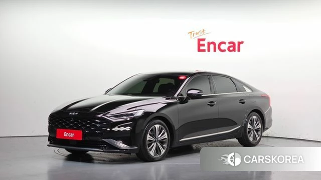 Kia K8 Hybrid 2022 Черный из Кореи