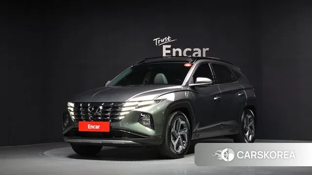 Hyundai Tucson (NX4) 2023 Темно-зеленый из Кореи