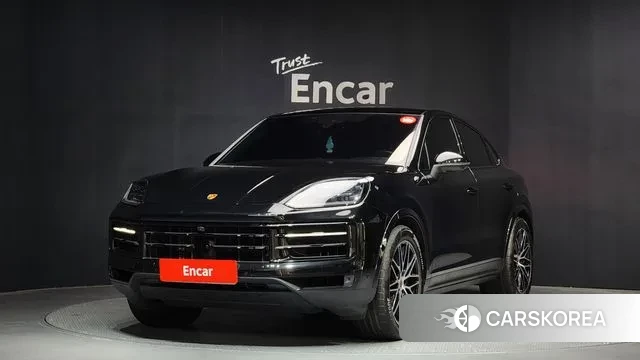 Porsche Cayenne (PO536) 2023 Черный из Кореи