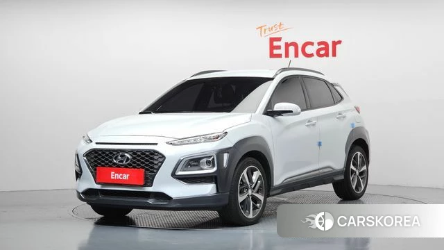 Hyundai Kona 2018 Белый из Кореи