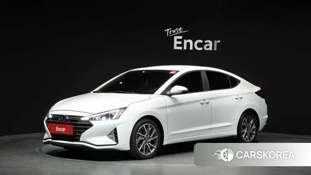 Hyundai The New Avante AD 2019 Белый из Кореи