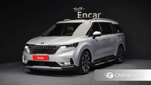 Kia Carnival 4th generation 2021 Серебряный из Кореи