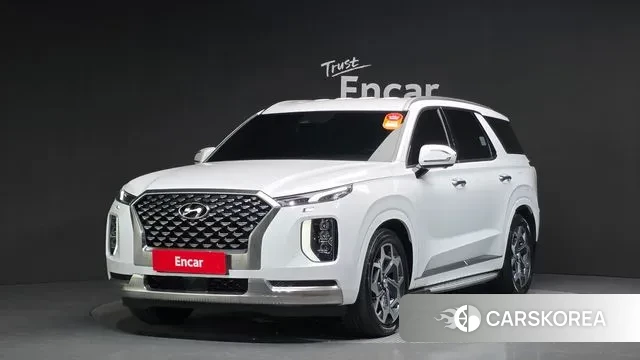 Hyundai Palisade 2021 Белый из Кореи
