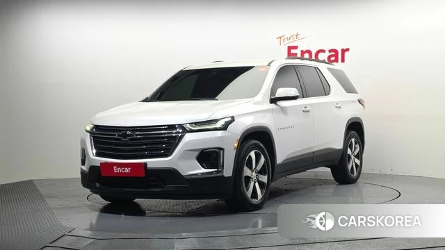 Chevrolet (GM Daewoo) Traverse 2023 Белый из Кореи