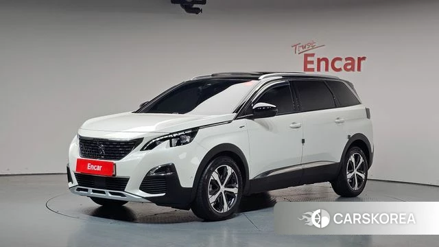 Peugeot 5008 second generation 2020 Белый из Кореи