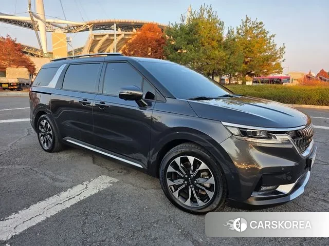 Kia Carnival 4th generation 2023 Серый из Кореи