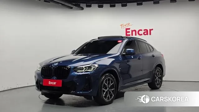 BMW X4 (G02) 2023 Синий из Кореи
