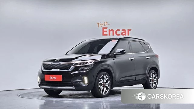 Kia Seltos 2019 Черный из Кореи