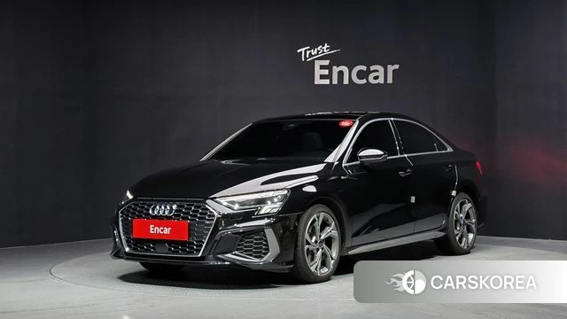 Audi A3 (8Y) 2023 Черный из Кореи