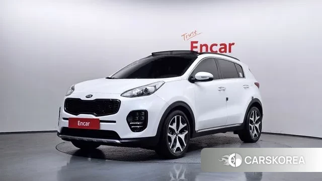 Kia Sportage 4th Generation 2018 Белый из Кореи