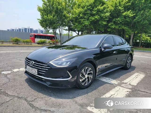 Hyundai Sonata Hybrid (DN8) 2020 Черный из Кореи