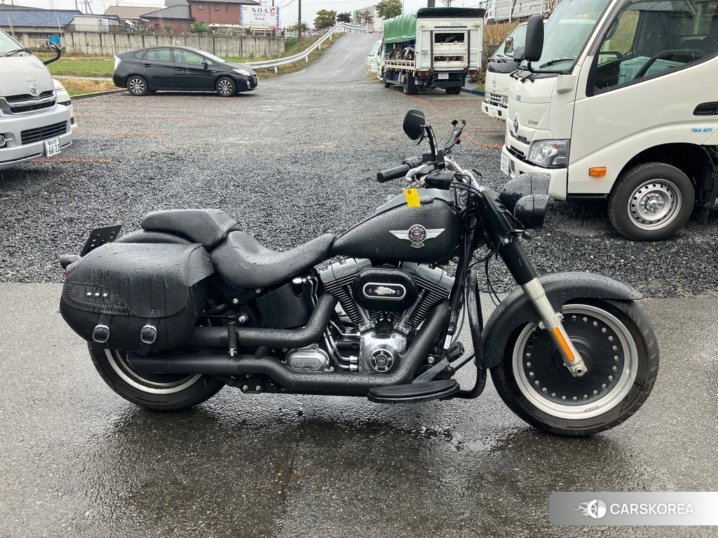 Проданный Harley-Davidson Softail Fat Boy Lo FLSTFB1580 2013 из Японии, фото 2
