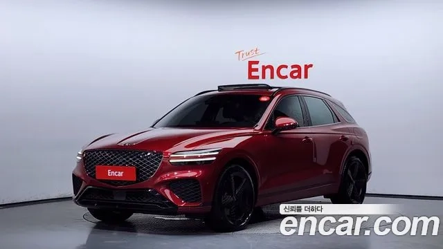 Genesis GV70 2021 Красный из Кореи